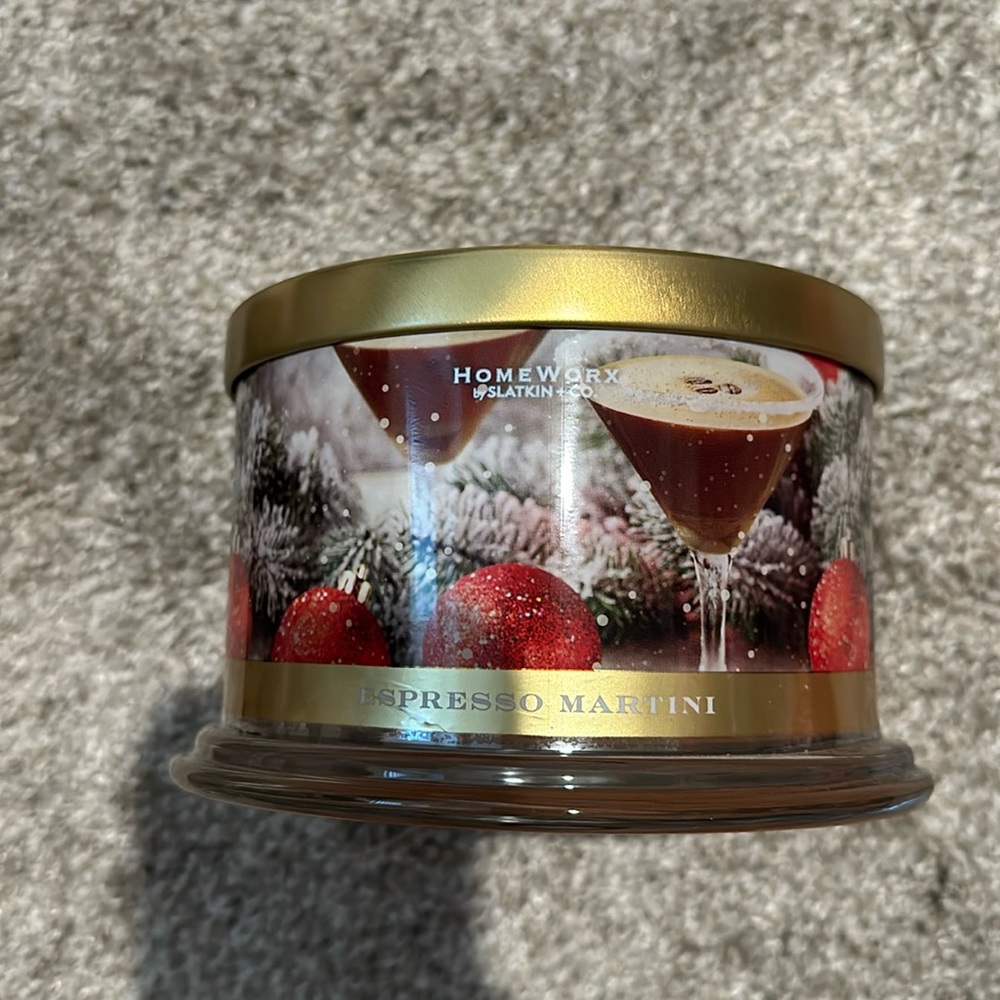 Homeworx by Slatkin + Co espresso martini reed diffuser and candle set